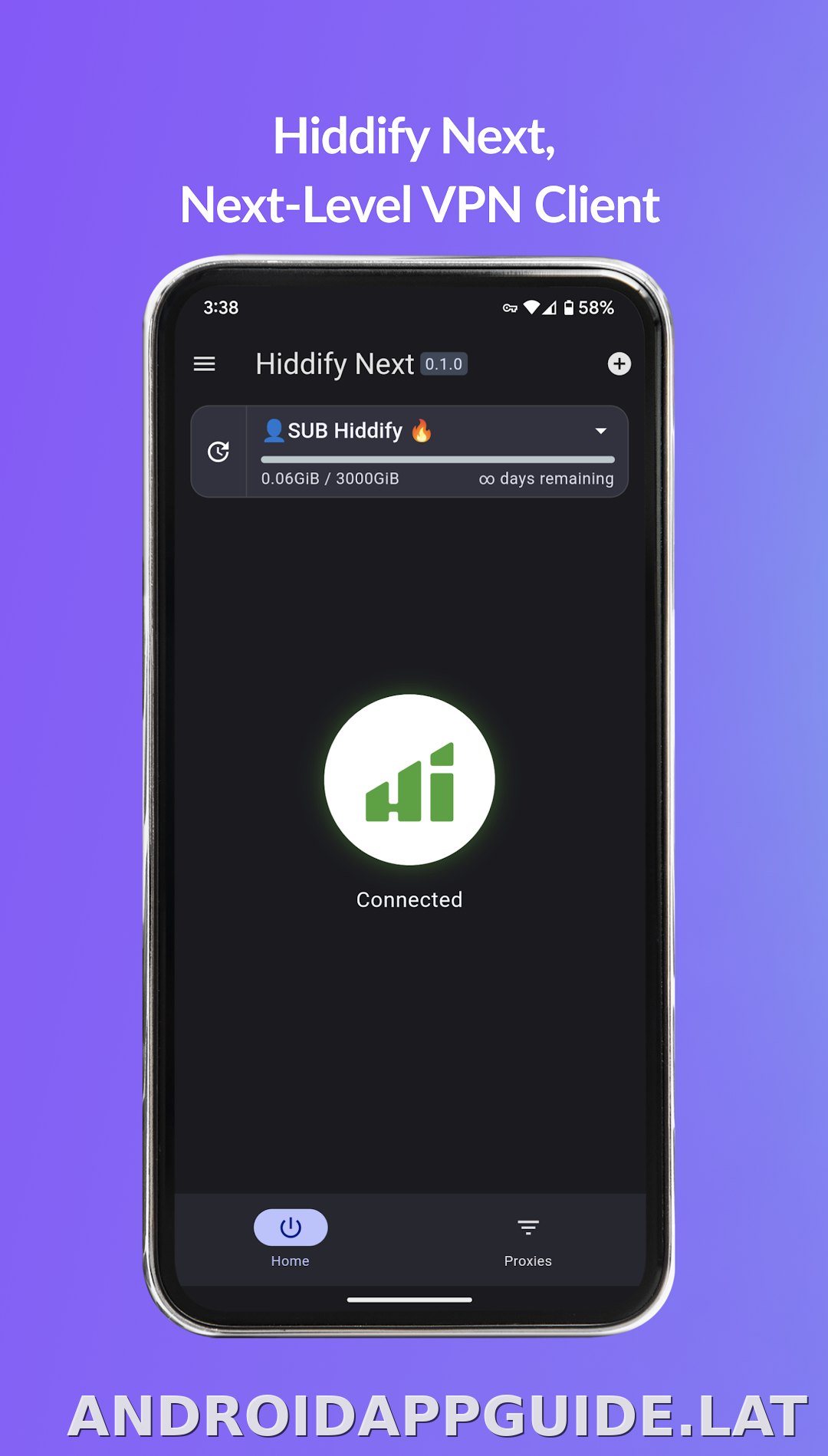 Hiddify скриншот 1
